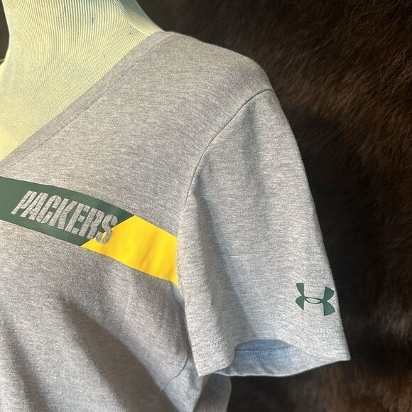 Under Armour Green Bay packers t-shirt M (6015B) - Picture 2 of 7